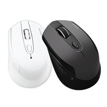 로이체 블루투스 듀얼 무선 마우스 RX-560 dpi 저소음 사무실 독서실 게이밍, 블랙