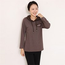 마담센스 엄마옷 마담센스 MT9037 주니후드 배색 티 (9005204)