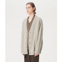 커스텀어클락 헤비 울 오버핏 가디건 베이지 COOSCD010베이지 HEAVY