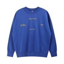 가톨릭성물 천주교성물 은혜 성물 Kanye West Jesus Is King 바디 수트 라운드 넥 남성용 여성용 카니예 풀오버 긴팔 상의