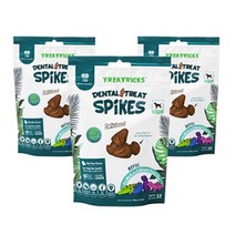 네추라너리쉬 노즈워크 장난감 덴탈트릿 리필 강아지 간식 닭고기맛 32p, 3개