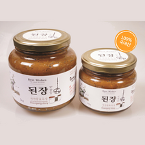 청정 땅끝 해남 3년숙성 명인 맛있는 전통 재래식 된장 국내산, 500g