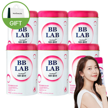 비비랩 저분자 콜라겐 흡수율 높은 프리미엄 저분자 피쉬 콜라겐 비타민C 엘라스틴 히알루론산, 30포, 6개