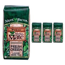 마테팩터 예르바 루즈 허브 티 프레쉬 그린, 340g, 1개입, 4개