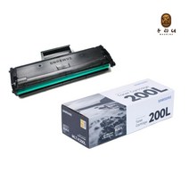 우리네 삼성 SL-M2030 대용량 토너 레이저젯 MLTK200S SL-M2033W 복합기 프린터기 SL-M2030W 프린팅 2080 오피스젯 프린트, 1개입, MLT-K200L 대용량 호환 토너