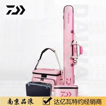 다이와 Dayiwa 22 뉴 헤라 로드 백 베이트 박스 세그먼트 차이 쿠션 블랙 풀 1.3m 낚시 장비 백, 작은 수납봉투 S사이즈 벚꽃가루 3863