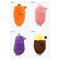 핑크풋 당근친구들 입체필통 단품1개 랜덤발송 4종류