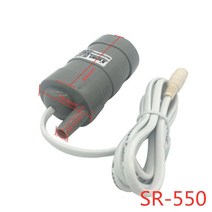 유압펌프 하이 리프트 5M 12V 24V 고압 DC 잠수정 펌프 600L H 1000L 마이크로 모터 스트레이트 슬롯 커팅, 02 SR-550_01 12V