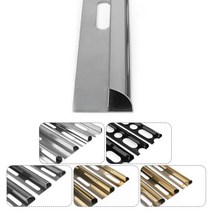 라운드 코너비트 벽 모서리 몰딩 마감재 타일 코너비드 쫄대 재료분리대 G TYPE, 8mm, 폴리싱, 라운드 코너비트 골드