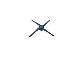 3D 홀로그램 프로젝터로고광고 영상프로젝터 미술관, 512개 램프 (45cm)