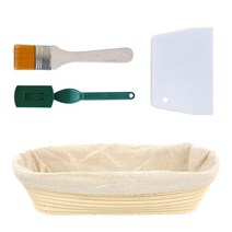 빵발효기 제빵발효기 발효기 타원형 등나무 빵 Banneton 교정 바구니 장인 베이킹 금형 발효 반죽 스크레, 02 M