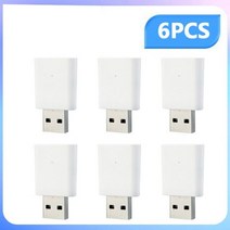 투야 지그비 3.0 신호 리피터 USB 범위 확장기 스마트 라이프 제어 홈 작동 게이트웨이, 6pcs