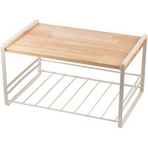 일본직발송 4. 구란티 그란티 주방 선반 화이트 390×255×210mm 전자렌지상 선반 WF -5 B07T9L1Y2H, One Size_One Color, One Color