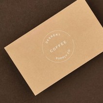 명함제작 명함인쇄 카페쿠폰 소량명함제작 35, 단면, 매트블랙350g - 금색 ／ 200매