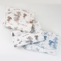 대폭 면20수 바이오워싱]디즈니-푸우 포레스트 뜨왈-3종 SGH-203 _ 디즈니원단 캐릭터원단, 브라운, 1개