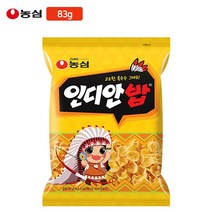 농심 인디안밥 83gx1봉/바삭고소한옥수수스낵