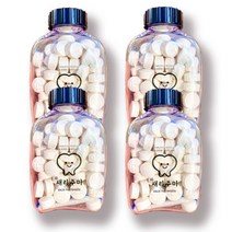 새라주미 고체 치약 60정, 4개