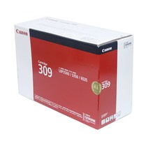 캐논 정품인증 LBP 6935K 토너 검정 CRG-309 평균 12000매, 1개