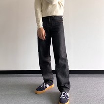 몬브 / 셀비지데님 남자흑청바지 남자생지데님..