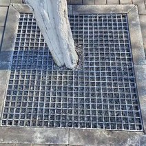 FRP 디자인 주물 무소음 덮개 배수로 트랜치 뚜껑 수로커버, 다크그레이