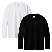 [1+1] 남녀공용 기본무지 17수긴팔티 (MDLT859TS)