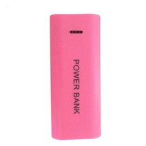 2층침대 난방텐트 싱글 5V 5600mAh 2x18650 USB 보조베터리 배터리기 케이스 DIY 상자 전화 전자, 06 분홍색