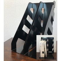 사무실 케비넷파일꽂이박스 결재판 교제 제안서 서류 거치대 서재 파일정리함 책상셔류꽂이