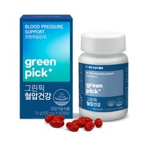 GC녹십자웰빙 그린픽 혈압건강 영양제, 60정, 1개