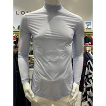 루이까스텔[NC강남] 22S/S LOUIS CASTEL 남성 골프웨어 솔리드 스트라이프 냉감 터틀넥 이너티셔츠