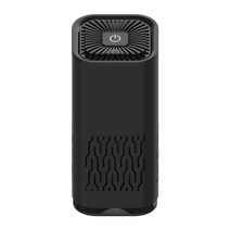 스마트 차량용 음이온 공기청정기 USB 사무실 내 탁상 휴대용 자동차 공기청정기, 클래식 블랙