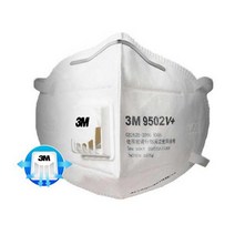 3M 방진마스크 9502V 1급 25개입, 본상품