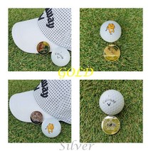 아이필 코인볼마커 자석클립 세트판매, 골드마커 자석클립