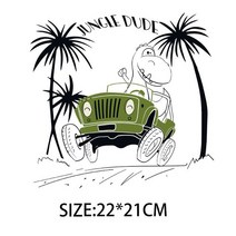 할리데이비슨헬멧 오토바이 헬멧 자동차 열전사 데칼 패치 재킷 가방 양말 베개 의류 아플리케 옷, [15] KK861-8B