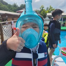 유아 스노쿨링 마스크 풀페이스 어린이 스노클링 장비 프리다이빙 잠수경, 02. 핫핑크