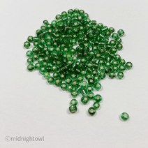 미드나잇오울 우정 | 커플팔찌 만들기 2mm 펄 시드비즈 비즈공예 재료 우정 커플 팔찌시드비즈, 1개, 초록