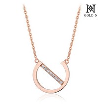 골드앤 14K 다크문 목걸이 RG