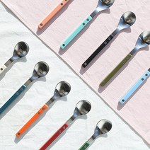 보겐 커트러리 양식기 쌍띠에 스텐 티스푼 실버, 한식젓가락, 실버 - 아보카도
