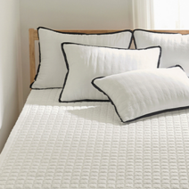 글랑앤 엘스 알러지케어 사계절 침대패드, 화이트