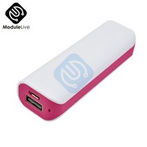 파워뱅크 DIY 키트 스토리지 케이스 박스 쉘 무료 용접 슈트 1X 18650 배터리 5V 1A USB 외부 충전기 스마, 01 Red