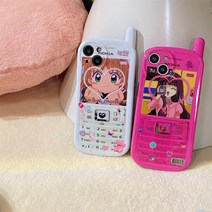 아이폰 케이스 레트로 케이스 공주 케이스 전화기케이스 전화모양케이스 귀여운 재미있는 3d 전화 케이스 아이폰 14 13 12 11 프로 맥스 X XR XS 맥스 14 프로 애니메