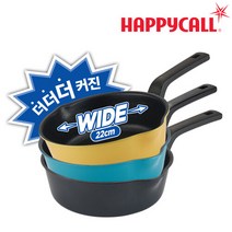 [본사직영] HC해피콜 플렉스 팬 와이드 IH 22cm 3종 中 택1, 허니 옐로우, 허니 옐로우