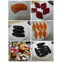 하이따거 음식모형 레스토랑 호텔 해삼 연어 참치 인테리어장식, 연어(1개)