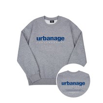 URBANAGE 컨템포러리 오버 맨투맨_멜란지 Contemporary Over Sweatshirts_Melange
