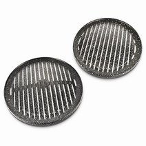 슈퍼스톤 숯불용 원형 295 330 코팅 석쇠 불판, 직경 330mm