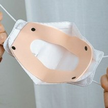 루비셀 뽀송 마스크 이너 패드(퍼프 뽀송이너 소프트 항마스크균, 스냅버튼형