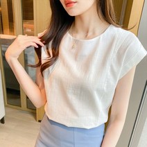 허니시스터 22AP27 6051 린넨 마 블라우스