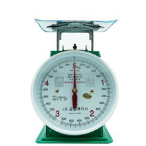 금성계기 접시 저울 5Kg 무게측정기 주방저울 식당저울 업소용저울 쿠킹저울 제과 제빵 이유식 홈베이킹 미용재료 염색약 아나로그 추천