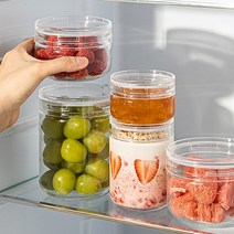 셀러메이트 원형유리 밀폐용기 1P, 170ml-S3, 1개