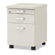 아드시스 펜서랍 3단 서랍장 펜목재서랍 책상서랍, 화이트