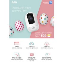 QCP 큐씨피 200만화소 FUll HD 모션감지 및 음성감지 가능 스마트폰전용 CCTV HOME카메라 HOME CCTV 애완동물 홈 카메라 반려동물 홈카메라 QCPEGG